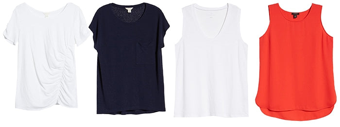 Quality basic clothing under $50 to create everyday outfits you will want to wear all day, every day