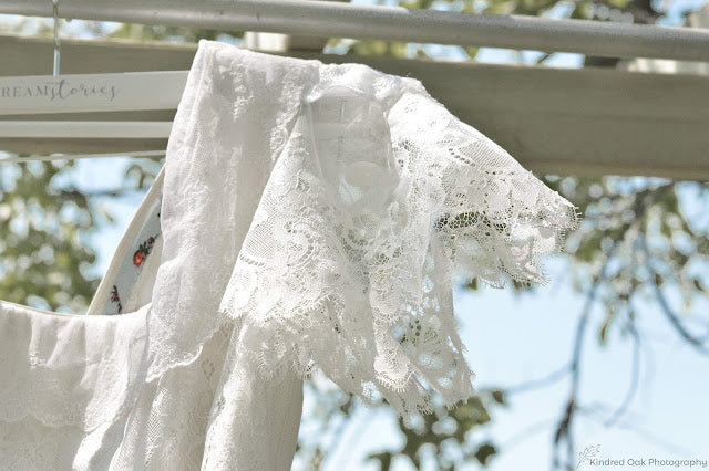 My Wedding Dress - The Lace Sleeves and Collar (Part Five)