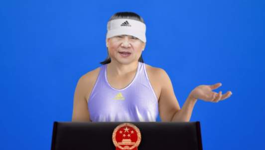 'My Name Is Peng Shuai And I Am Totally Fine,' Says Female Tennis Player Who Looks Suspiciously Like President Xi In A Skirt