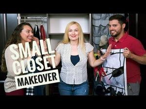 SMALL CLOSET MAKEOVER Have a closet that's overflowing with clothes? Struggling to find the perfect outfit in time for work each morning? Don't delay any ...