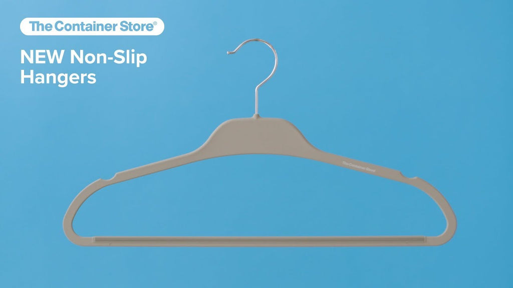 The Container Store: Non-Slip Rubberized Hangers by The Container Store (2 years ago)