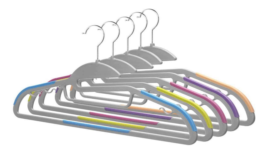 Best savings B00GWFA93A/?tag=tbivideos-20 CRESNEL Non-slip Velvet Clothes Hanger - Set of 50 - Heavy Duty - Gray special