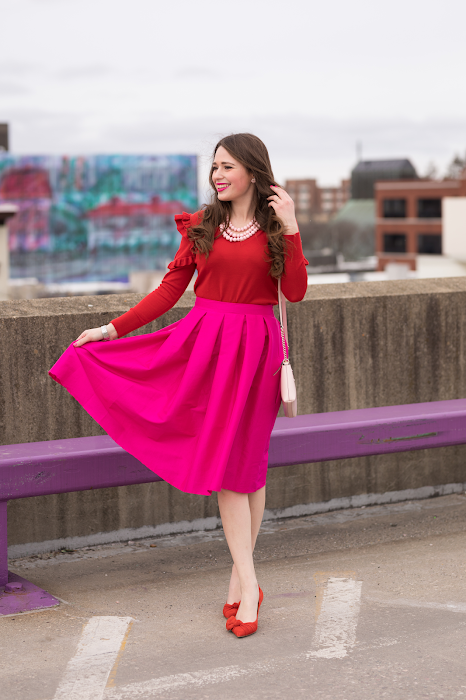❤️Red + Pink Valentine’s Outfit Round-Up.💗