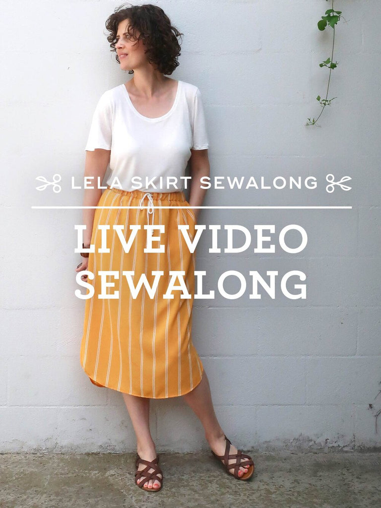 Lela Skirt Live Sewalong
