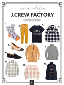Gah! J.Crew and J.Crew Factory just dropped a ton of new arrivals, and they’re so good