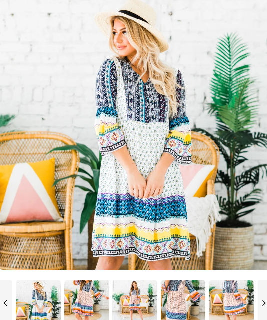 Order Here—-> Cute Sadler Boho Dress | S-XL for $36.99 (was $59.99) 2 days only.