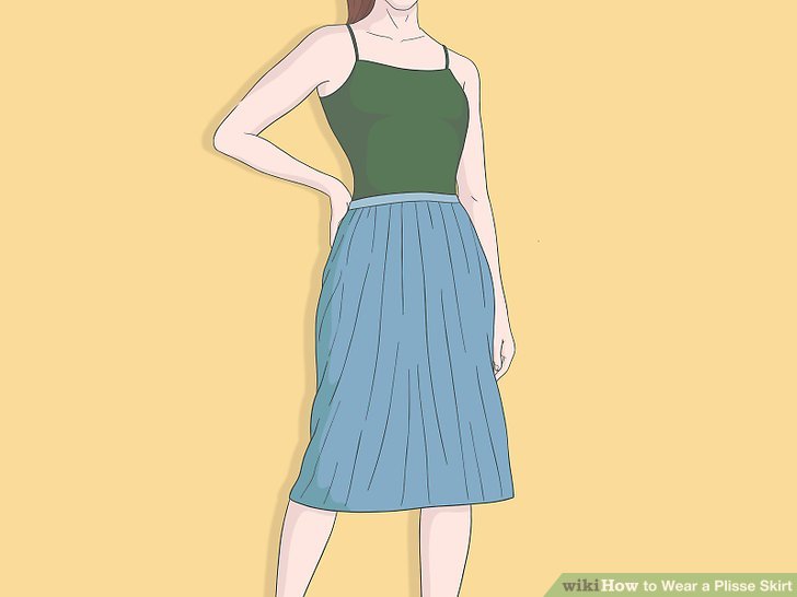 How to Wear a Plisse Skirt