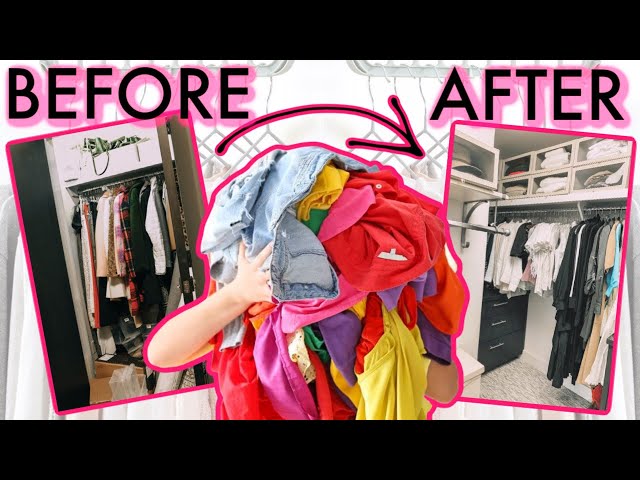 Now that you've purged and edited your closet, I'm sharing tips on how you can organize it! Thank you so much for watching