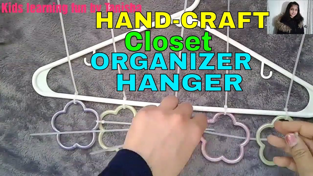 HEY, GUYS welcome to my channel'' Kids learning fun by Tanisha''! In this video, I am making DIY closet/wardrobe hanger from old bangles.In this video, I used ...