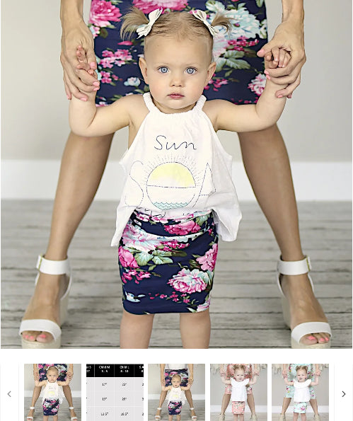 Order Here—> Cute Mommy and Me Spring Floral Skirts for $13.99 (was $22.99) 3 days only.