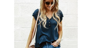 Button Babydoll Tunic – Only $13.99!