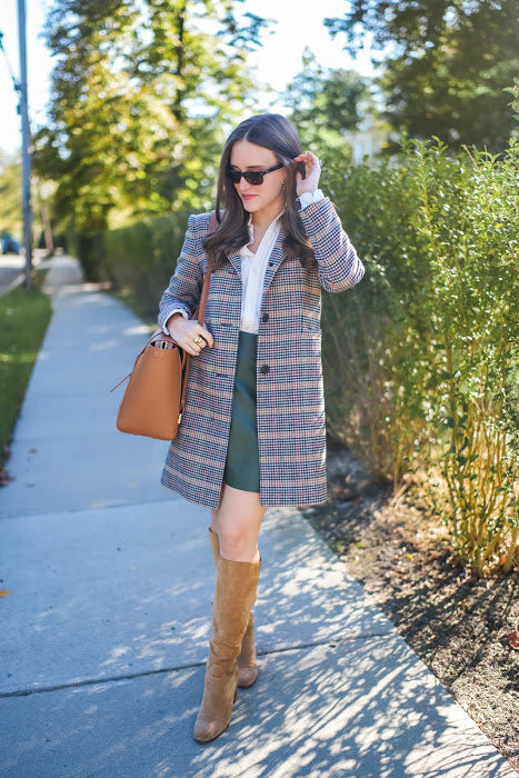 The Best Fall Houndstooth Coat