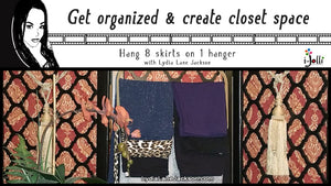 How to hang 8 skirts on 1 hanger Click link to get more about hanger