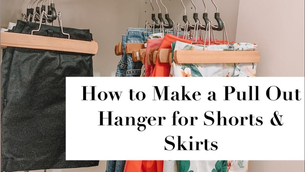 How to Make a Pull Out Hanger for Shorts & Skirts by Julie Eigenmann (1 year ago)