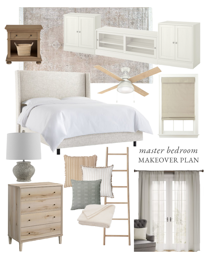 Master Bedroom Makeover Plan