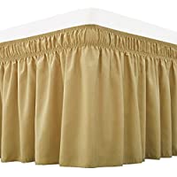 Select Rimela Bed Skirt with Adjustable Elastic Belt only $7.90