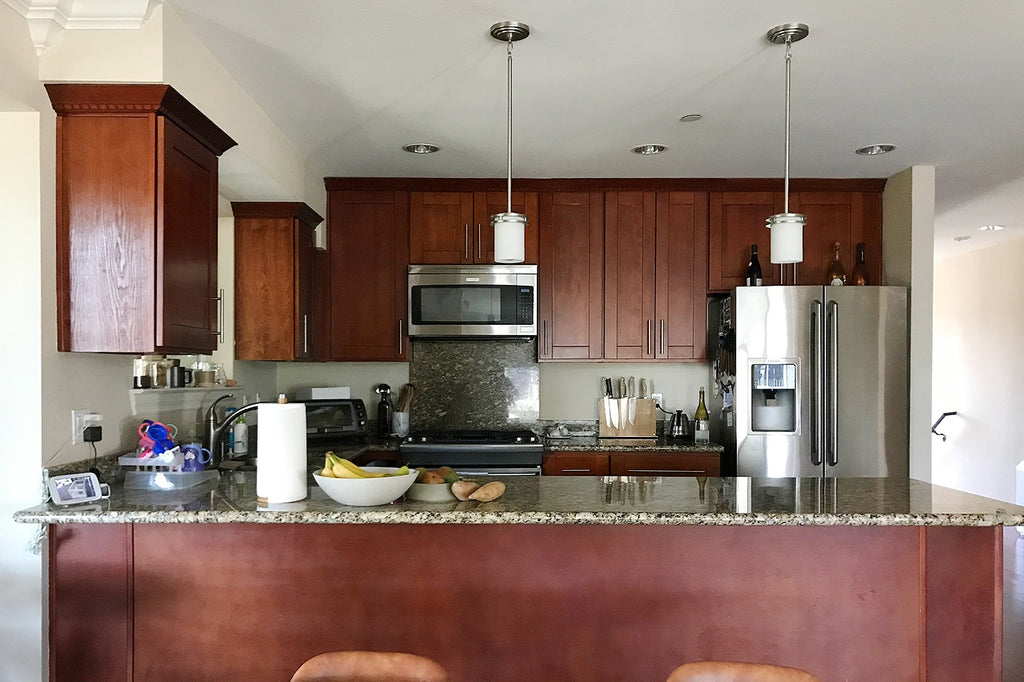 Successful Kitchen Cabinet Refacing Involves Hacking Your Way to No Gaps