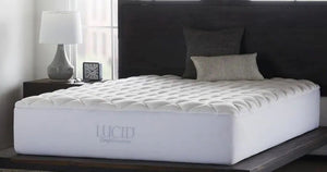 Up to 60% Off Lucid Plush Overfilled Mattress Pads on HomeDepot.com | Queen Size Only $45 Shipped