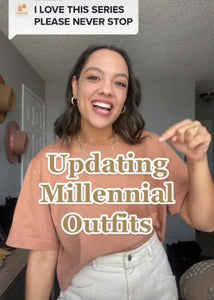 “Updating Millennial Outfits”: Woman Shows How To Quickly Upgrade Your Wardrobe With The 2022 Style, Goes Viral