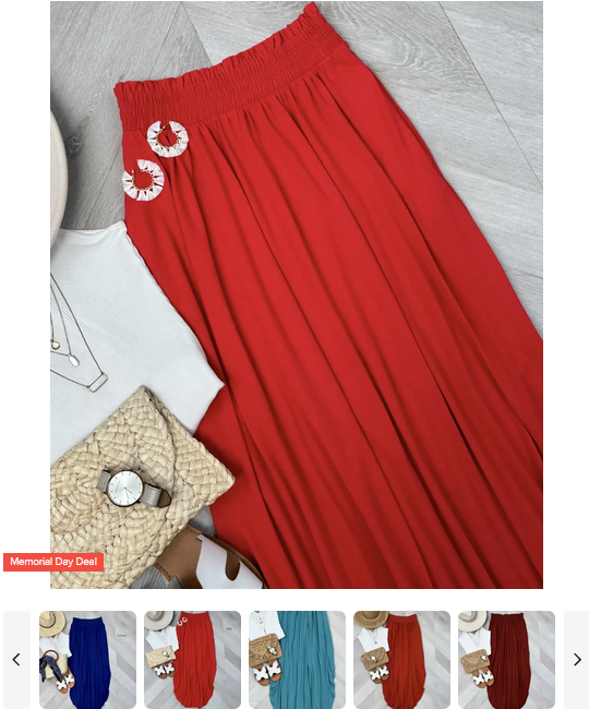 Pocket Maxi Skirt for $24.99 (was $68.99).