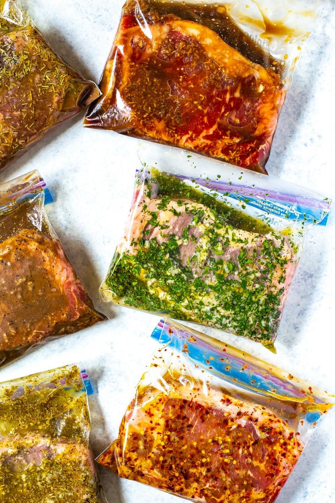 8 Best Ever Steak Marinades {Freezer Meal Prep}