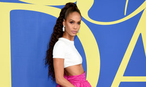 Great Outfits in Fashion History: Joan Smalls in a Tee and a Ballgown Skirt