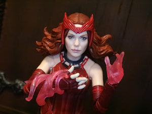 Action Figure Review: Scarlet Witch from Marvel Legends Series: WandaVision by Hasbro