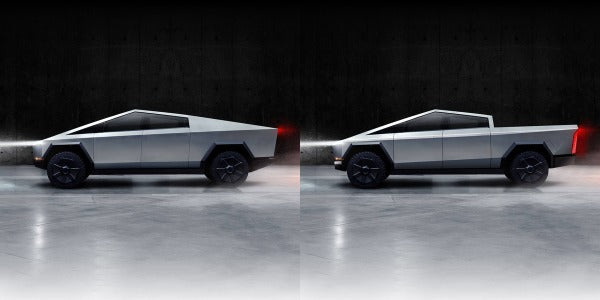 Teslas Cybertruck Design Gets Reimagined Along With Colored Finishes