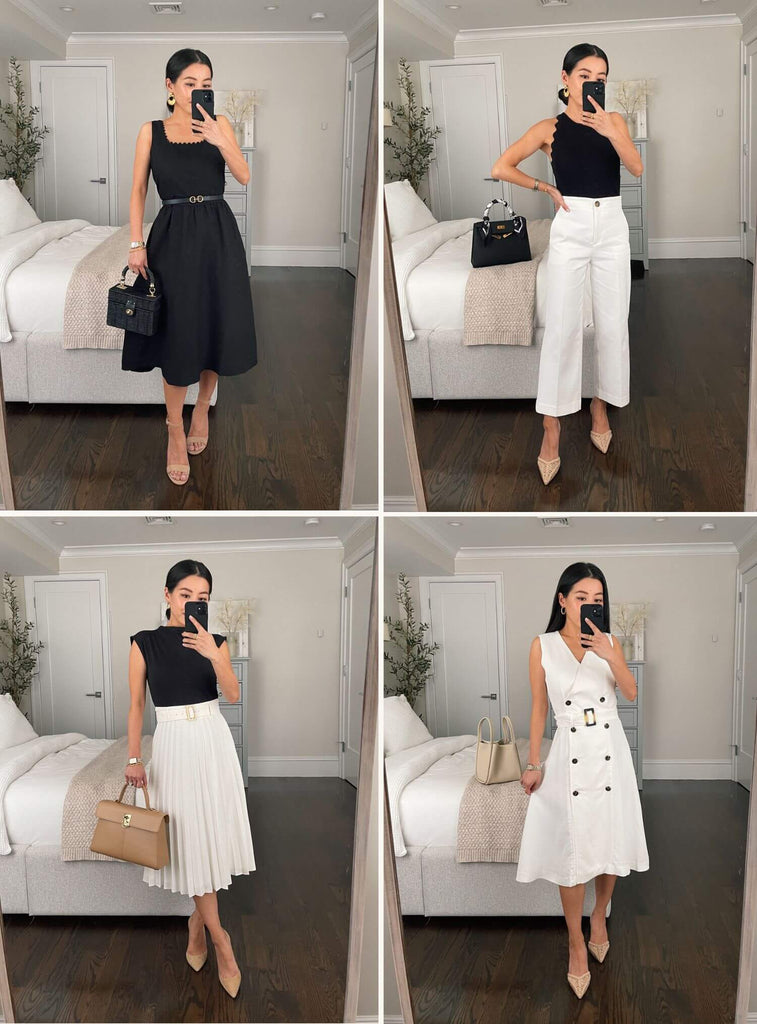 Reviews: Ann Taylor chic black + white