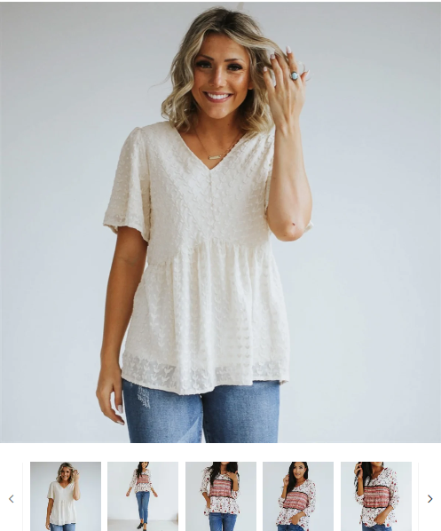 Adorable Peplum Collection for $24.99 (was $59.99) 2 days only.