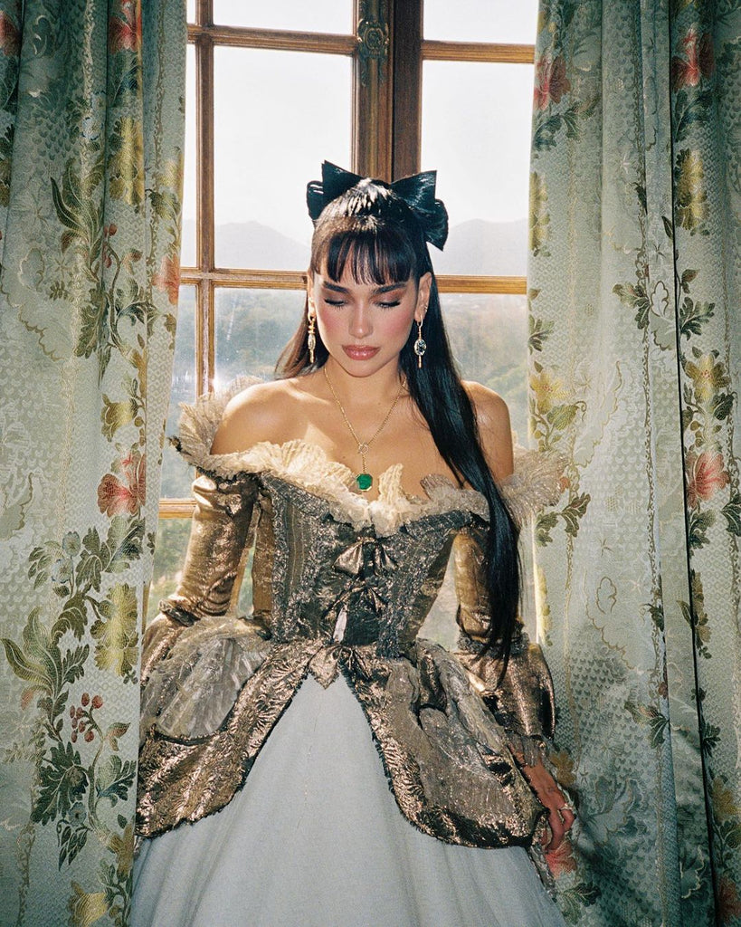 Dua Lipa’s ‘Demeanor’ Music Video Look Proves She Def Watched ‘Bridgerton’