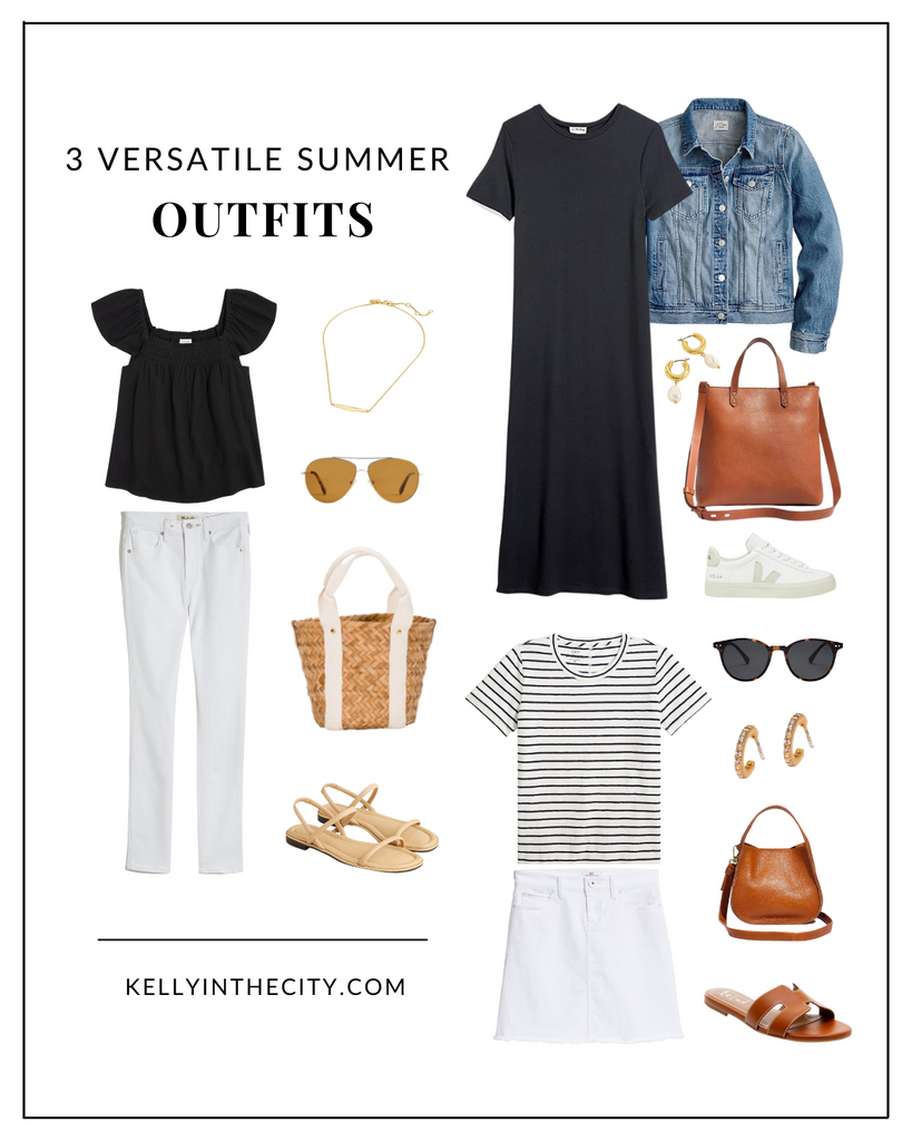 3 Versatile Summer Outfits