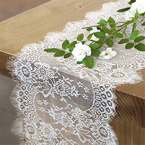 Best White Lace Table Runner out of top 23