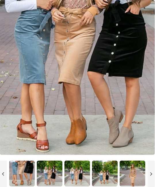 Corduroy Skirt for $26.99 (was $38.99) 2 days only.