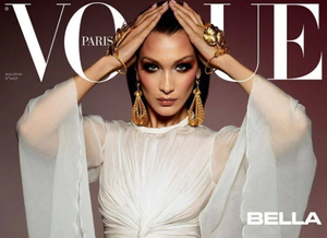 Bella Hadid Oozes Sophistication In Elegant White Dress For Vogue Paris