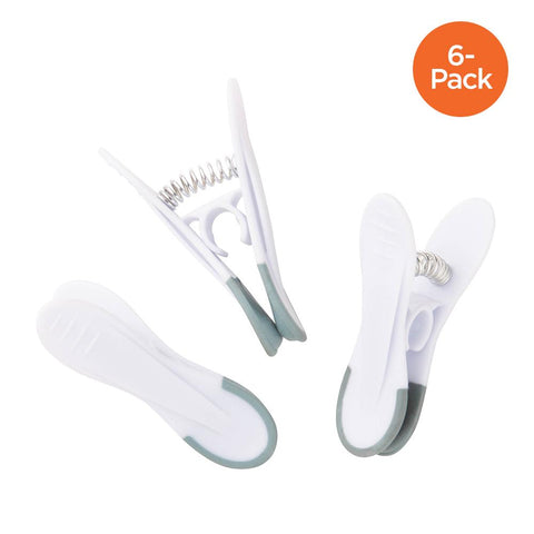 6-Pack Soft Touch Grip Clips