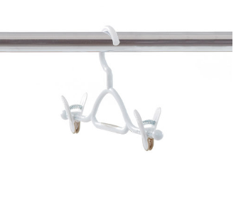 NeatFreak! Non-Slip Pant Skirt Hanger, 3 Pack